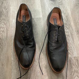 Aston Grey Dress Shoes Black Size 11